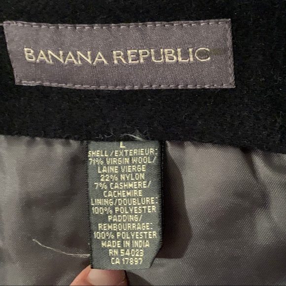 Banana Republic wool winter bomber jacket!! - Picture 4 of 11